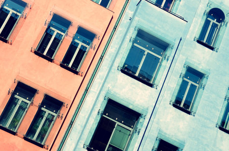 modern designed facades in Berlin Kreuzberg