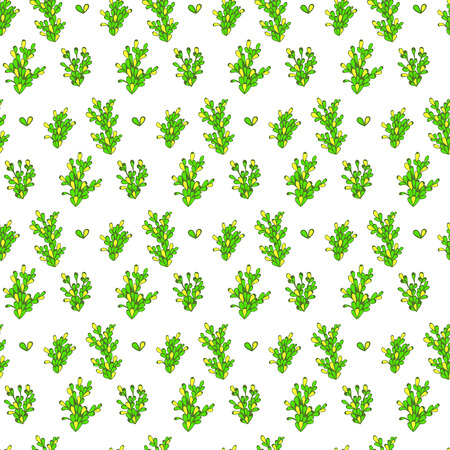 Yellow green seamless pattern. Seamless pattern can be used for wallpaper, printing picture, textiles, background, surface textures.のイラスト素材