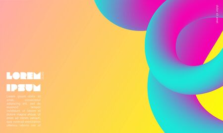 Colorful abstract background with place for text. Abstract blending liquid color. Applicable for brochures, banners, covers, notebooks, business cards, posters and backdrops.のイラスト素材