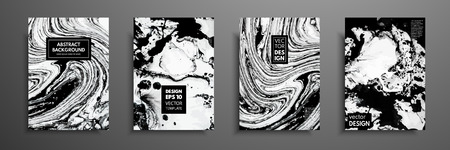 Mixture of acrylic paints. Liquid marble texture. Fluid art. Applicable for design cover, presentation, invitation, flyer, annual report, poster and business card, desing packaging. Modern artwork.の写真素材