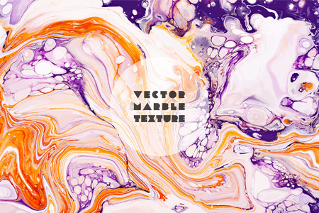 Abstract vector painting texture. Mixture of acrylic paints. Liquid marble texture. Colorful texture for layout, presentation, poster, flyer, banner, wallpaper, textile and design packaging.のイラスト素材