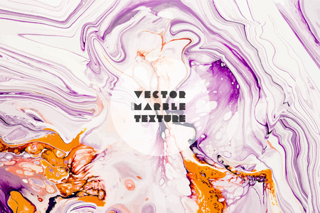Abstract vector painting texture. Mixture of acrylic paints. Liquid marble texture. Colorful texture for layout, presentation, poster, flyer, banner, wallpaper, textile and design packaging.のイラスト素材