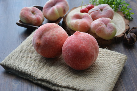 Peach fruitの写真素材