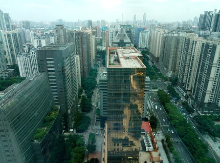 Guangzhou Zhujiang New Town Complexのeditorial素材