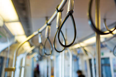 Handle loop in the sky trainの写真素材
