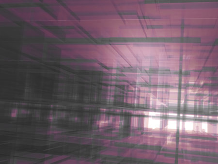 Abstract 3D glass wallpaper