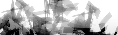 Abstract 3D glass wallpaper