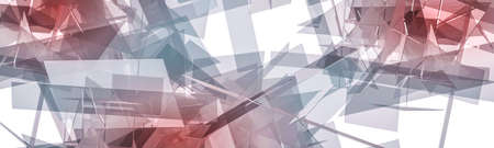 Abstract 3D glass wallpaperの写真素材