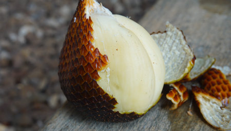 image of salak fruits or thorny palm