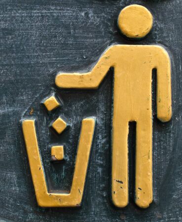 Trash can symbolの写真素材