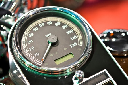 Vintage classic bike dash boardの写真素材