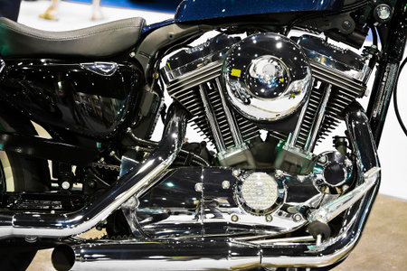 Vintage classic bike engine