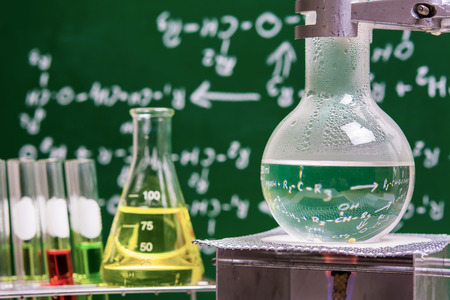 Laboratory glasswareの写真素材