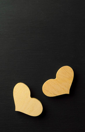 Valentine's Day Hearts Background. Holiday Abstract Valentine Background with Hearts. Hearts...