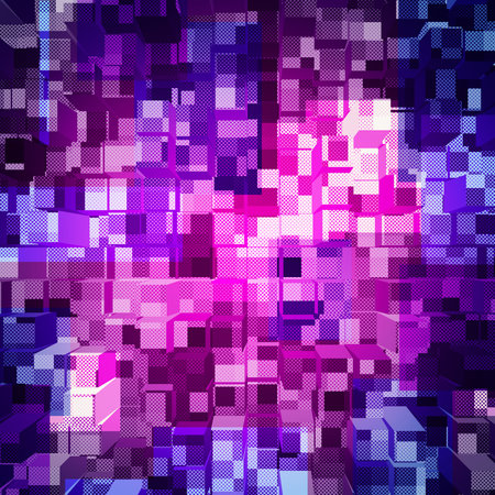 Abstract geometric background from squares. Bright colors.