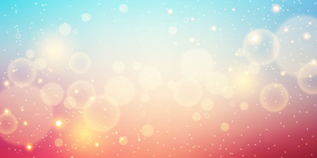 glitter defocused sparkle bokeh circles and glowing circular lights. Beautiful backdrop with bokeh...