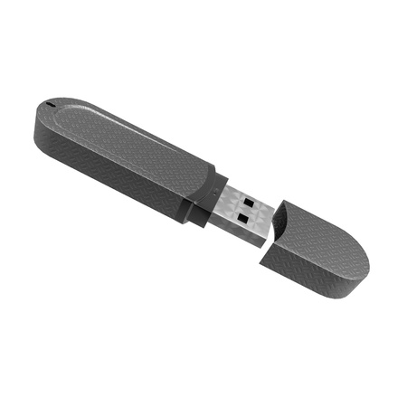 This is a 3d illustration off usb key device の写真素材