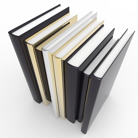 Illustration of Books,notebookの写真素材
