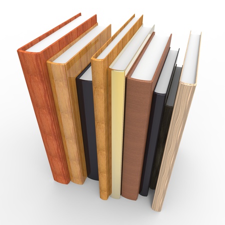 Illustration of Books,notebookの写真素材