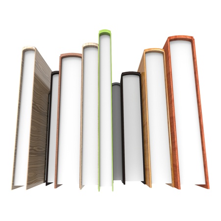 Illustration of Books,notebookの写真素材