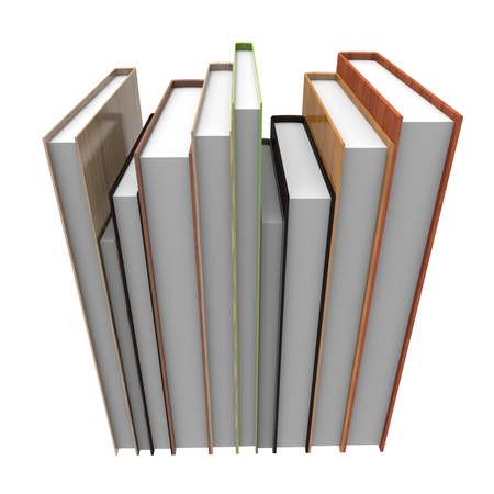 Illustration of Books,notebookの写真素材