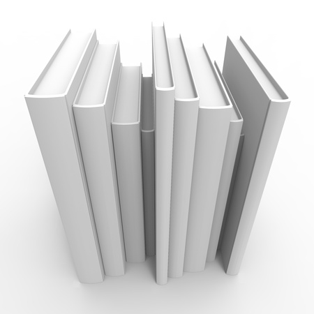 Illustration of Books,notebookの写真素材