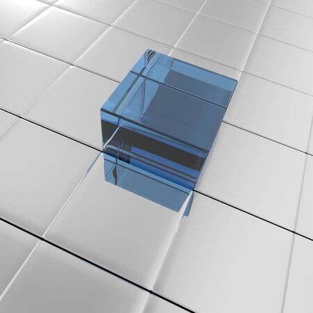 A geometrical backgroundの写真素材