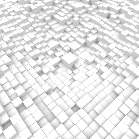 3D cubes backgroundの写真素材