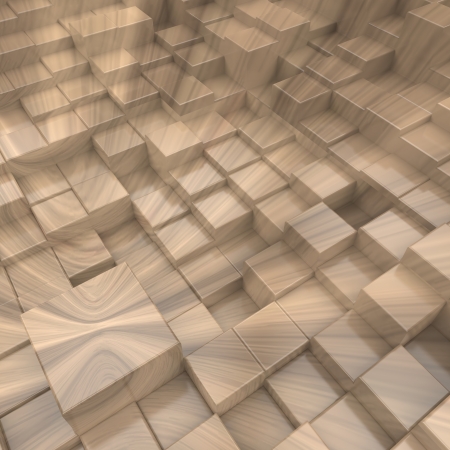 3D cubes backgroundの写真素材