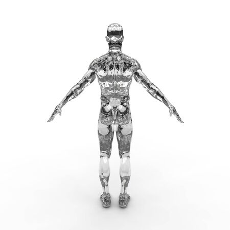 Men 3d illustration designの写真素材