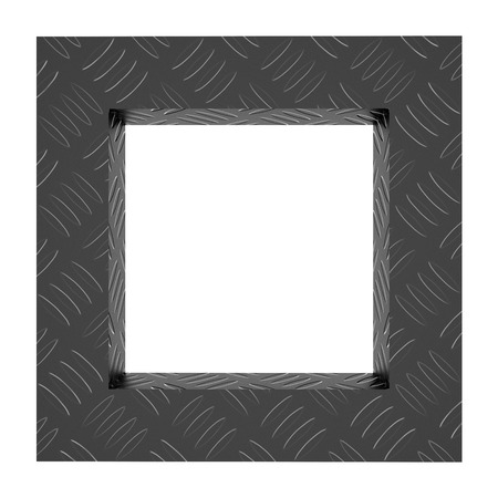 Abstract frame background aluminiumの写真素材
