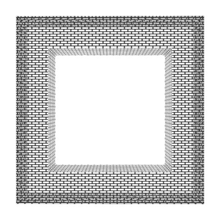 Abstract frame background aluminiumの写真素材