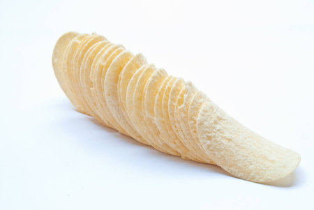 Potato chipsの写真素材