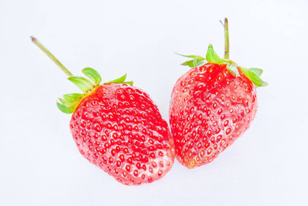 Beautiful strawberriesの写真素材
