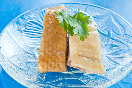 Boil chicken and Boiled duckの写真素材