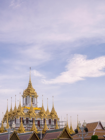 A sight to behold the beauty of architecture, Buddhist temples in Bangkok.の写真素材