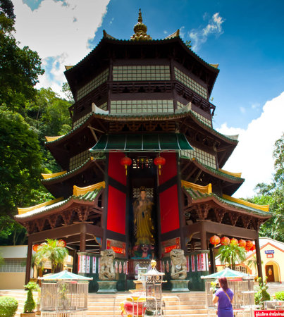 temple krabi thailandのeditorial素材