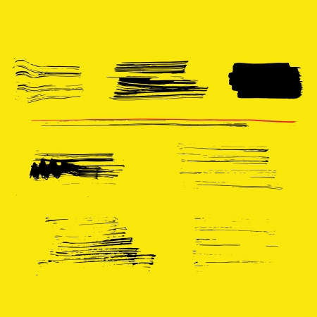 grunge bannersのイラスト素材