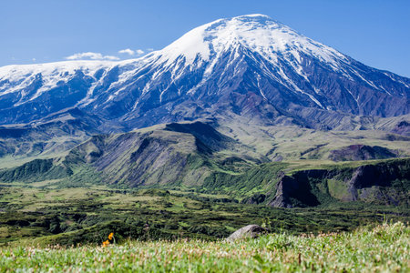Volcano Plosky Tolbachik, Kamchatka
