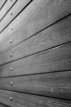 Wood texture background and black and white.の写真素材