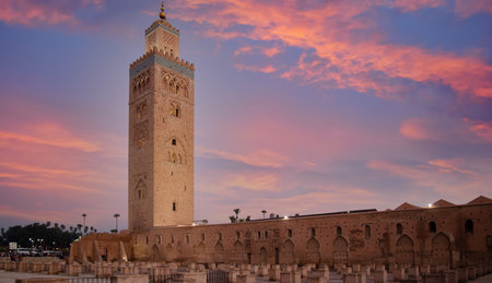 Koutoubia mosque, Marrakech, Morocco