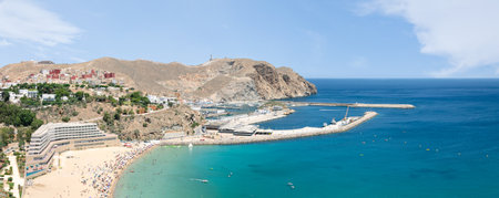 Quemado beach AL HOCEIMA - Morocco- Plage Quemadoの写真素材