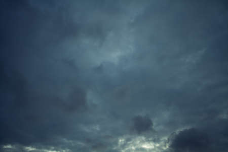 Low Angle View Of Sky At Sunsetの写真素材