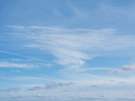 Low Angle View Of Sky At Sunsetの写真素材
