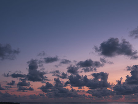 Low Angle View Of Sky At Sunset