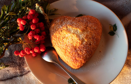 christmas still life with cookies