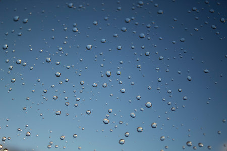 rain drops on window