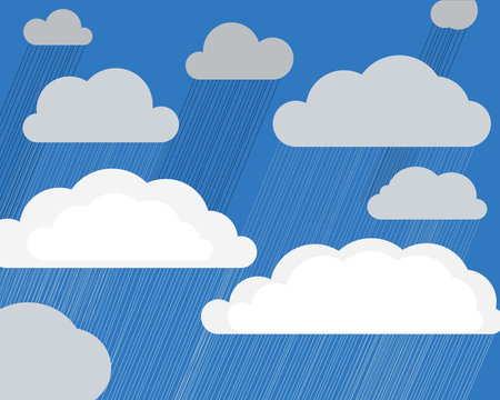 Thunder-storm clouds 