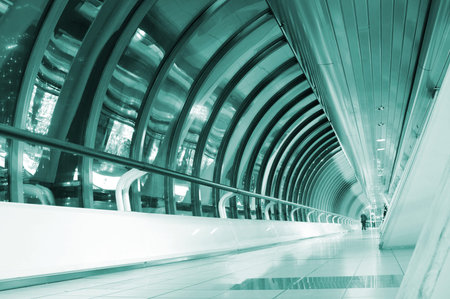 corridor at nightのeditorial素材