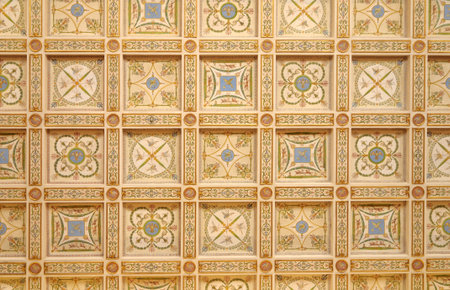 Ceiling in Hermitage. Russia